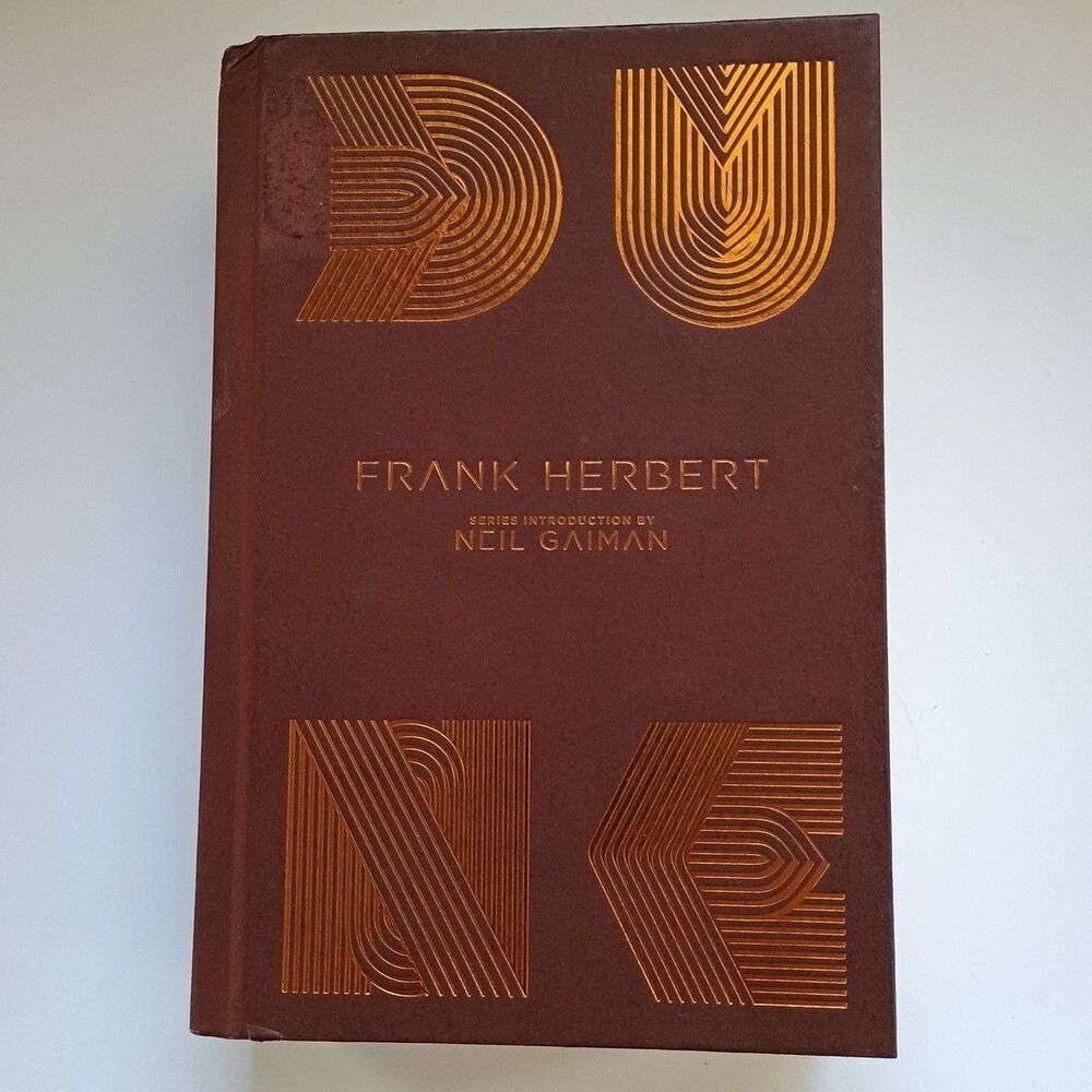 DUNE by Frank Herbert Neil Gaiman Deluxe Collectible Hardcover edition
